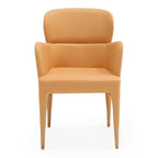 Ogden - Modern Peach & Rosegold Dining Armchair