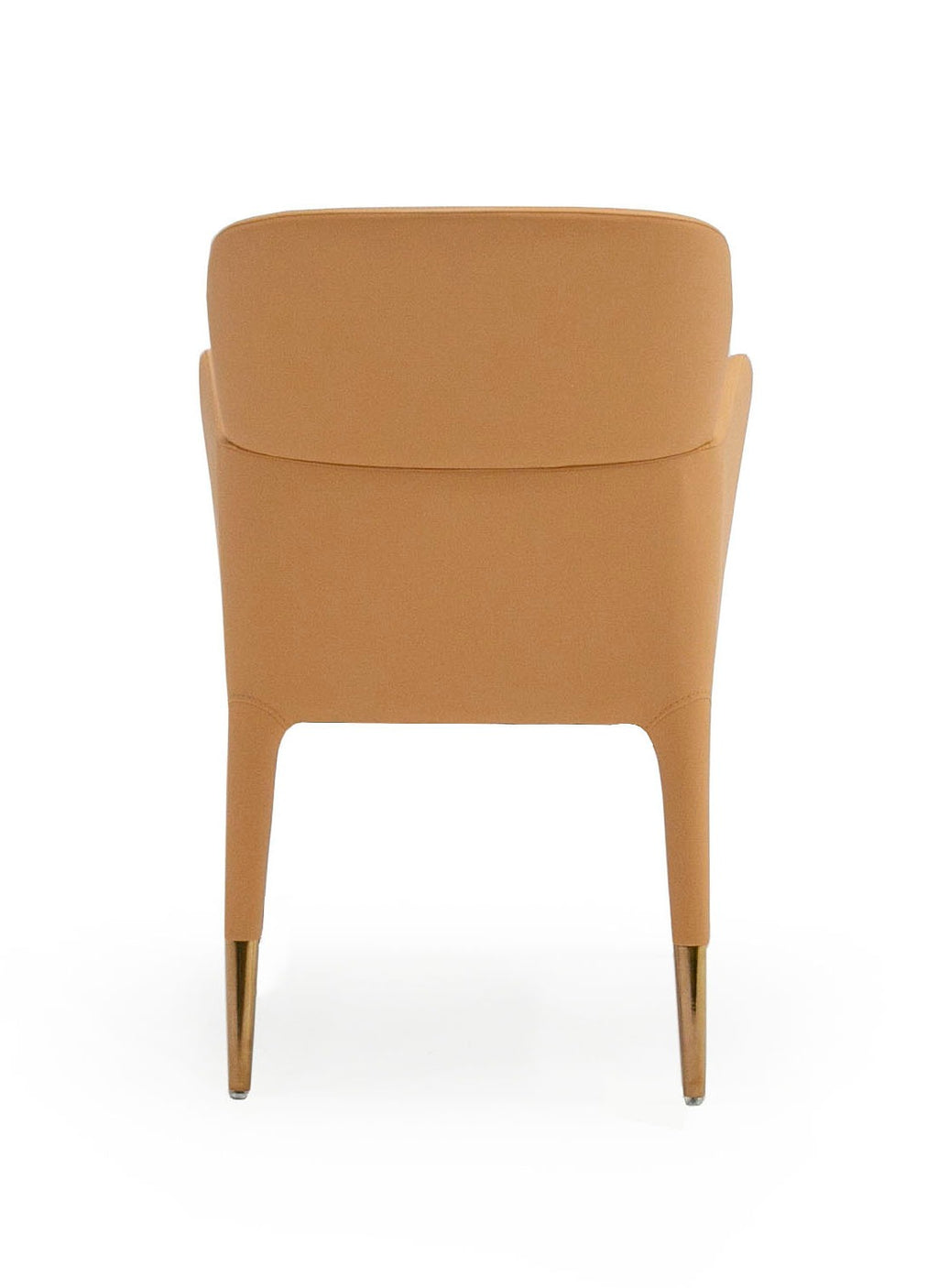 Ogden - Modern Peach & Rosegold Dining Armchair