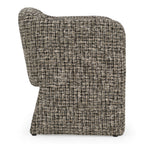 Oldford - Modern Beige + Black Fabric Dining Chair