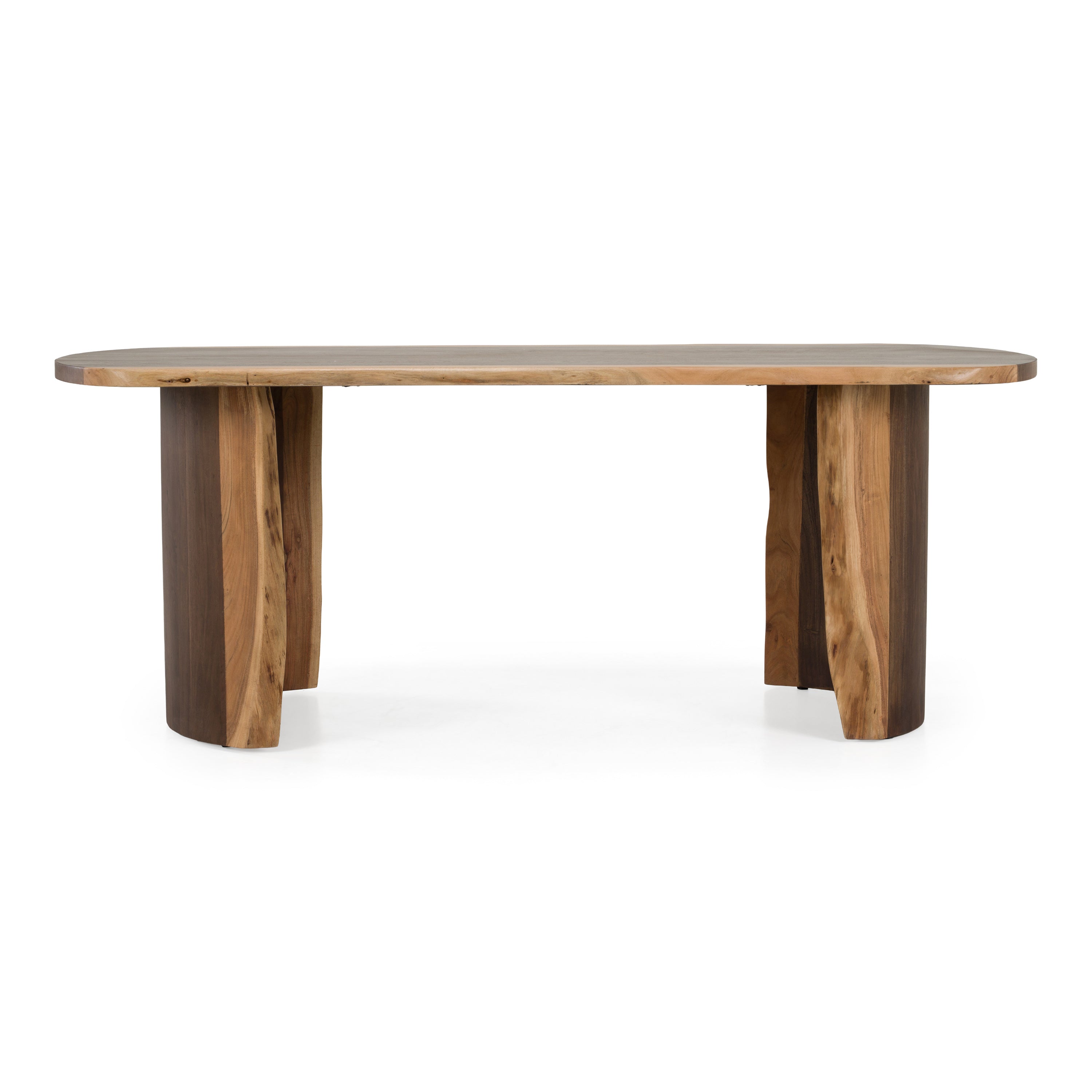 Orville - Modern Live Edge Acacia Dining Table