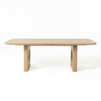 Oshana - Modern White Oak Dining Table