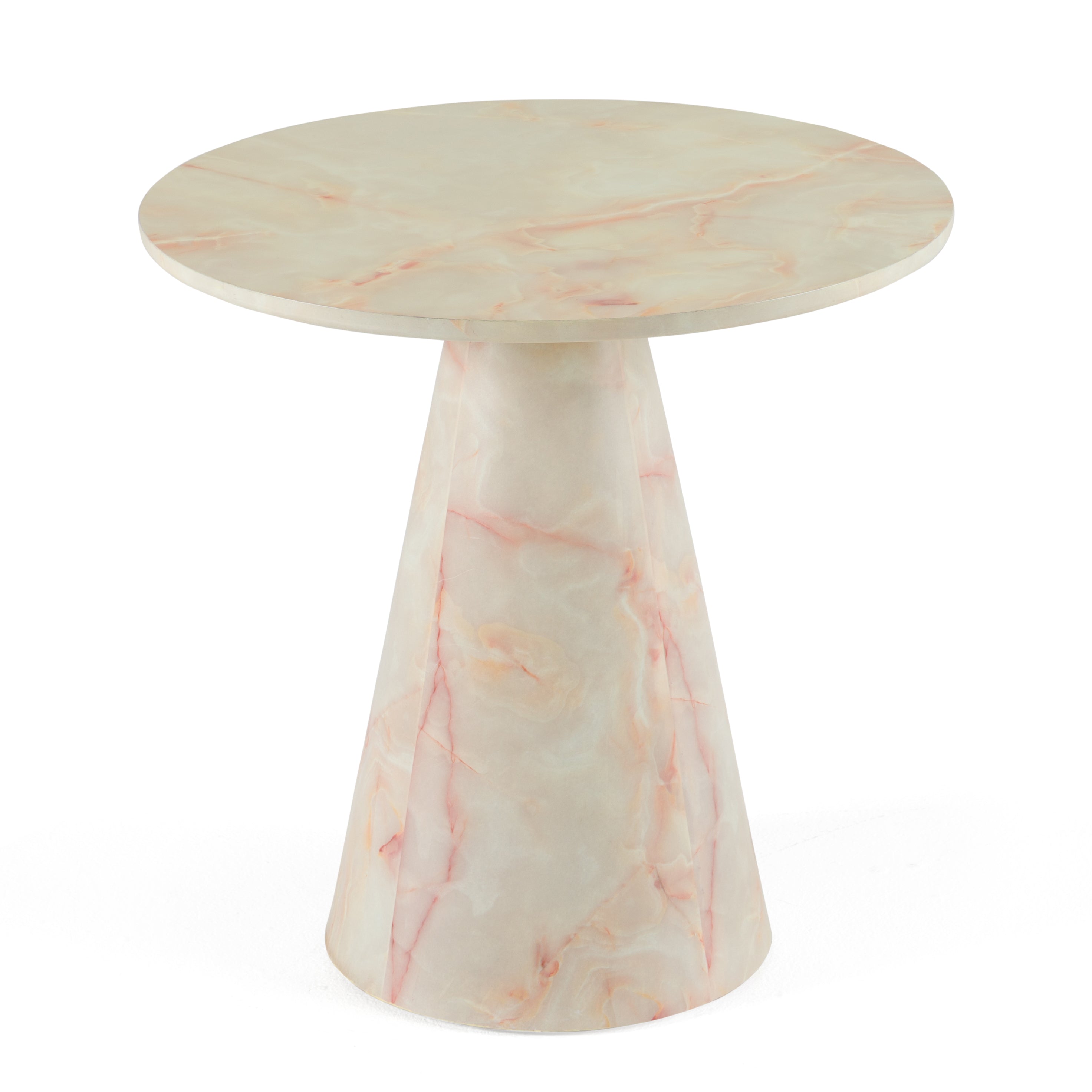 Pampa - Modern Faux Marble End Table