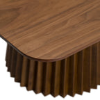 Platte - Mid-Century Modern Walnut Square Dining Table
