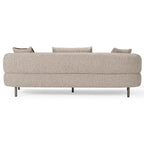 Plume - Modern Brown Fabric Sofa