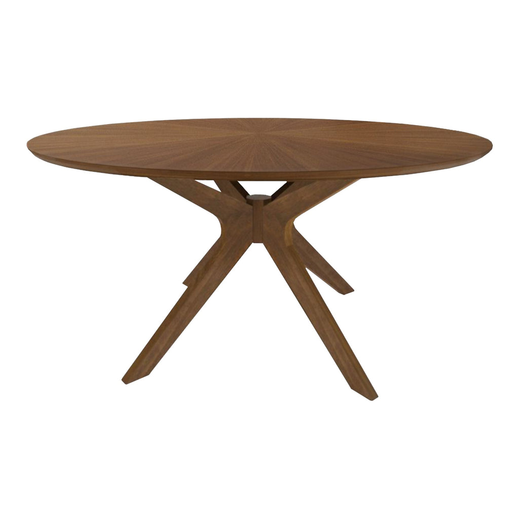 Prospect - Modern 47" Round Walnut Dining Table