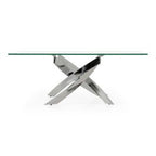 Pyrite Modern Glass Coffee Table