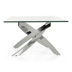 Pyrite Modern Glass Coffee Table