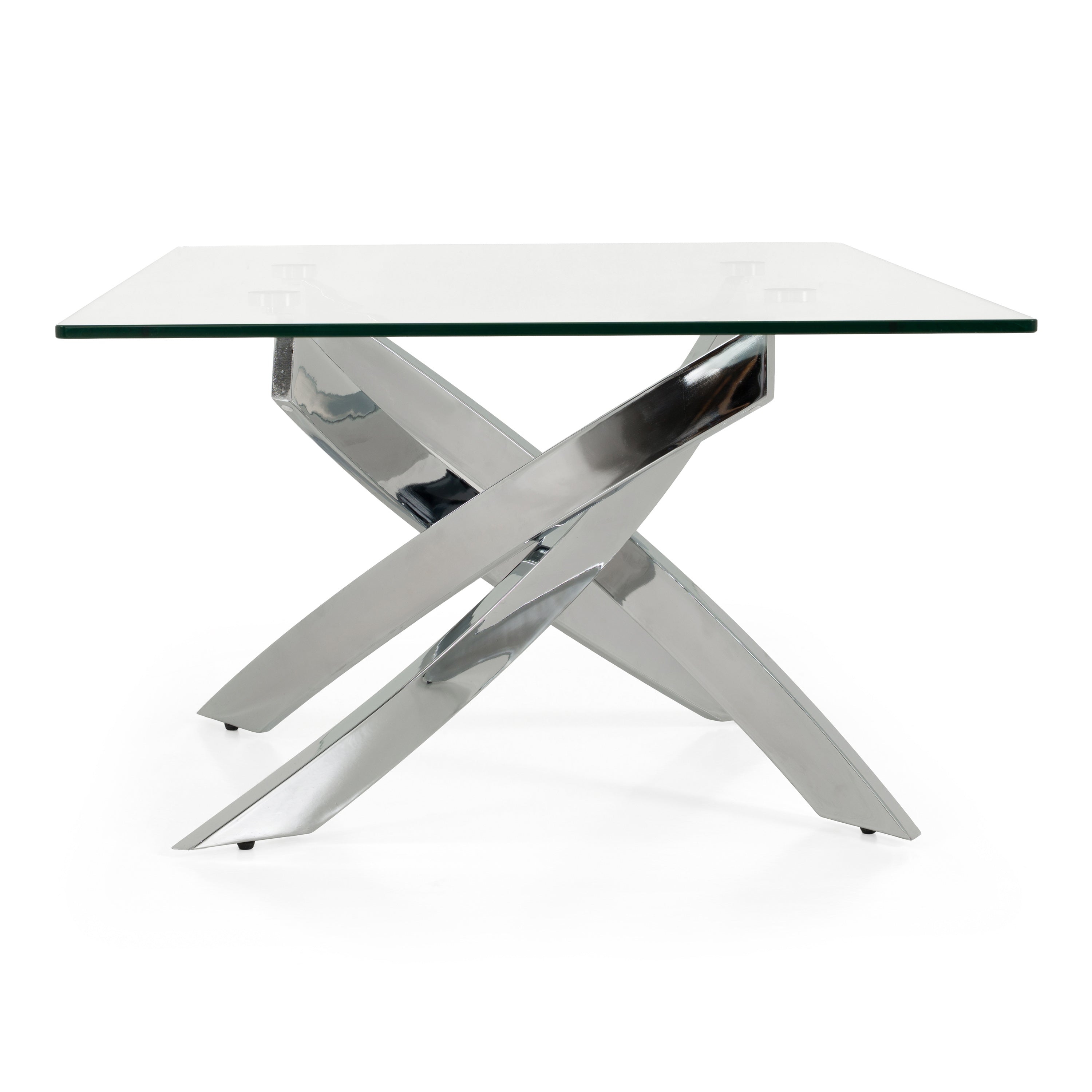 Pyrite Modern Glass Coffee Table