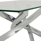Pyrite Modern Glass Coffee Table