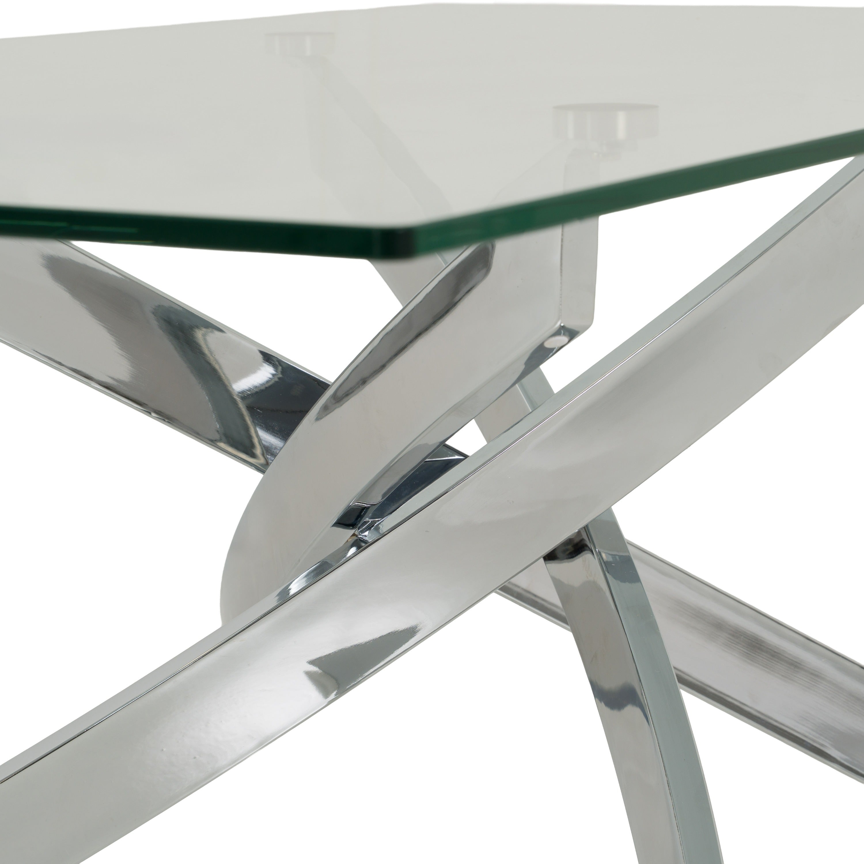 Pyrite Modern Glass Coffee Table