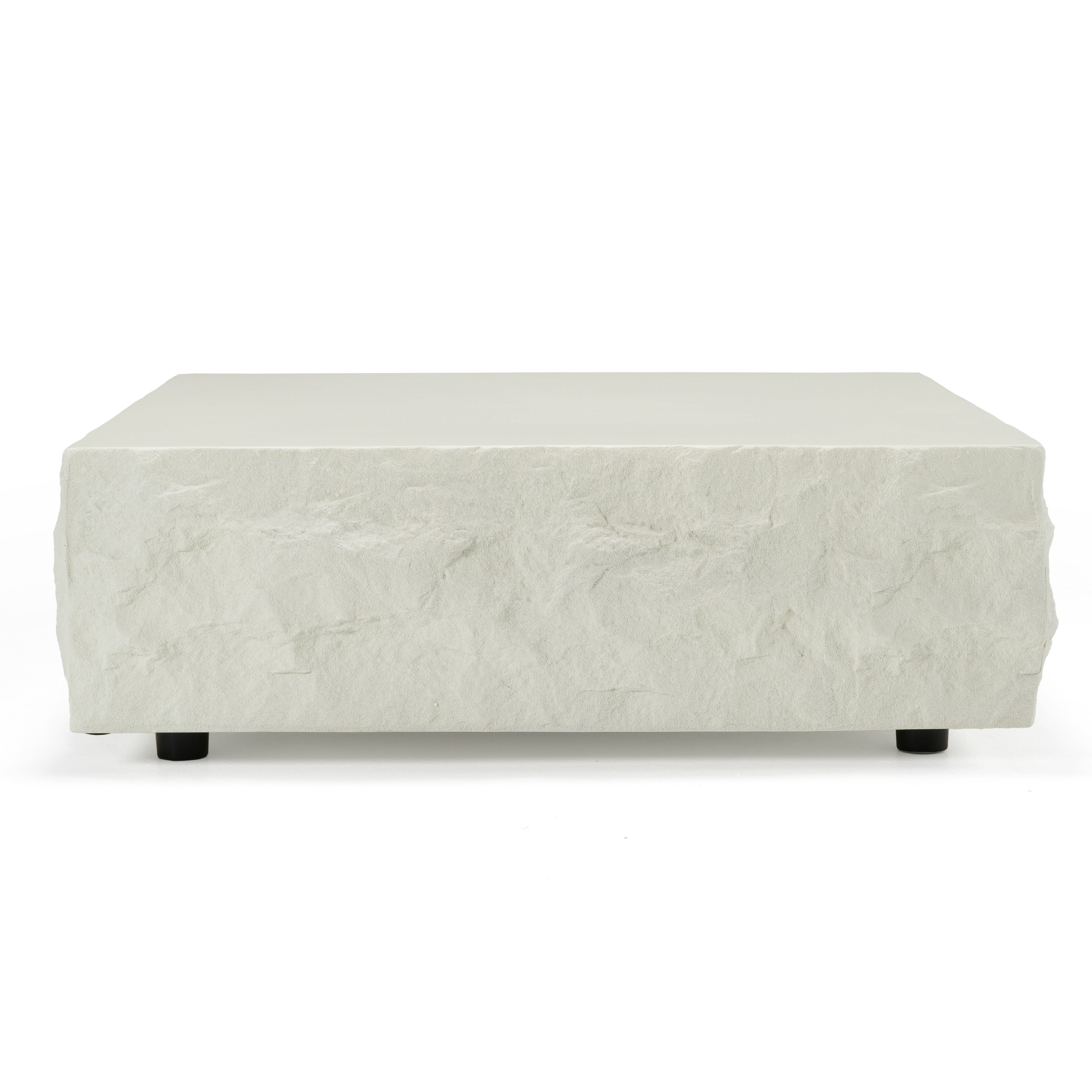 Quarry - Modern Off-White Square Coffee Table