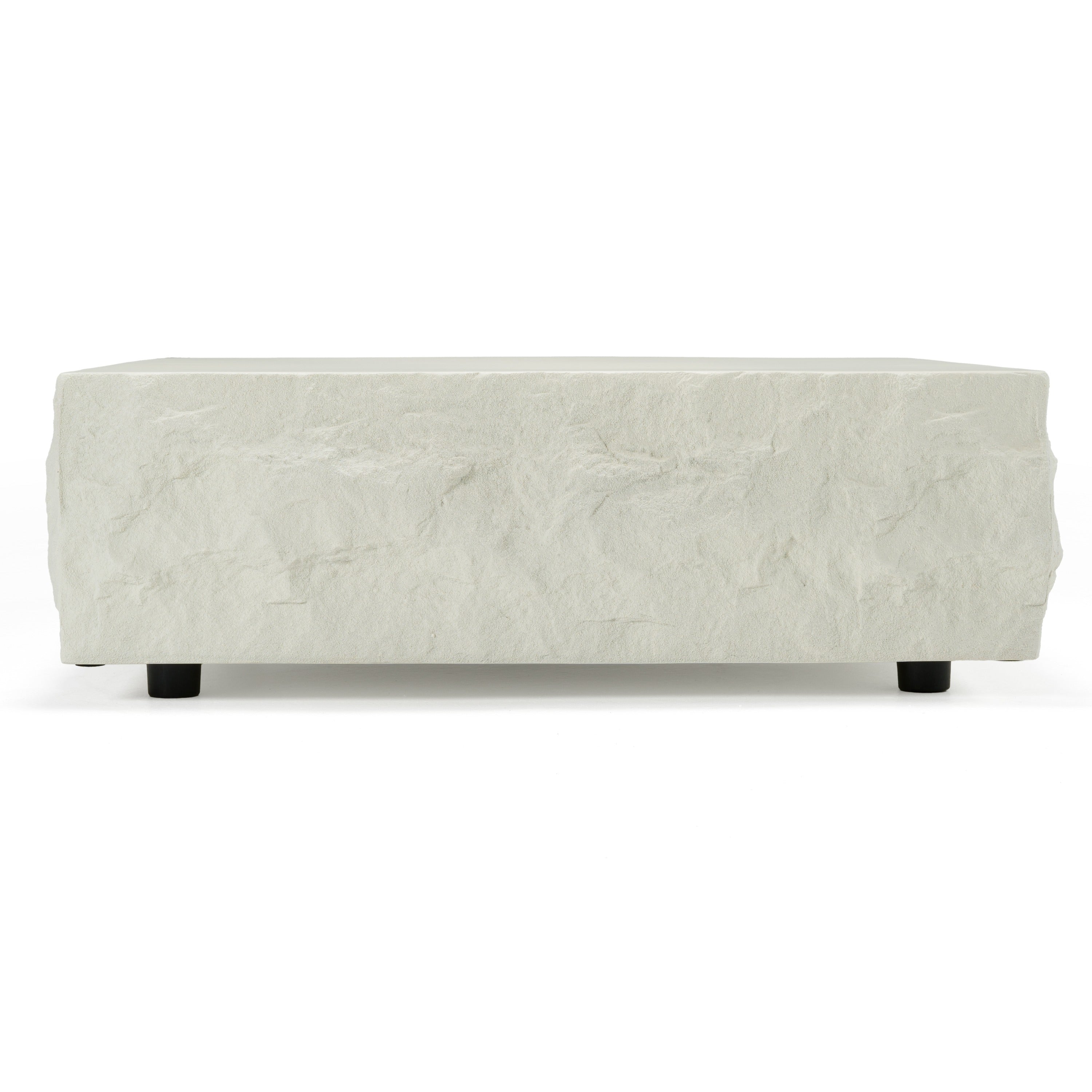 Quarry - Modern Off-White Square Coffee Table