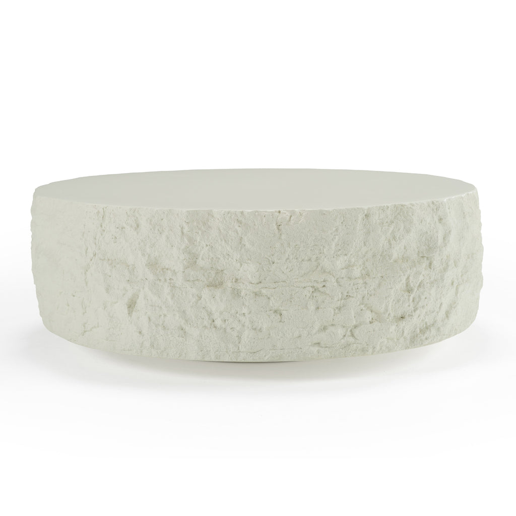 Quarry - Modern Off-White Round Coffee Table