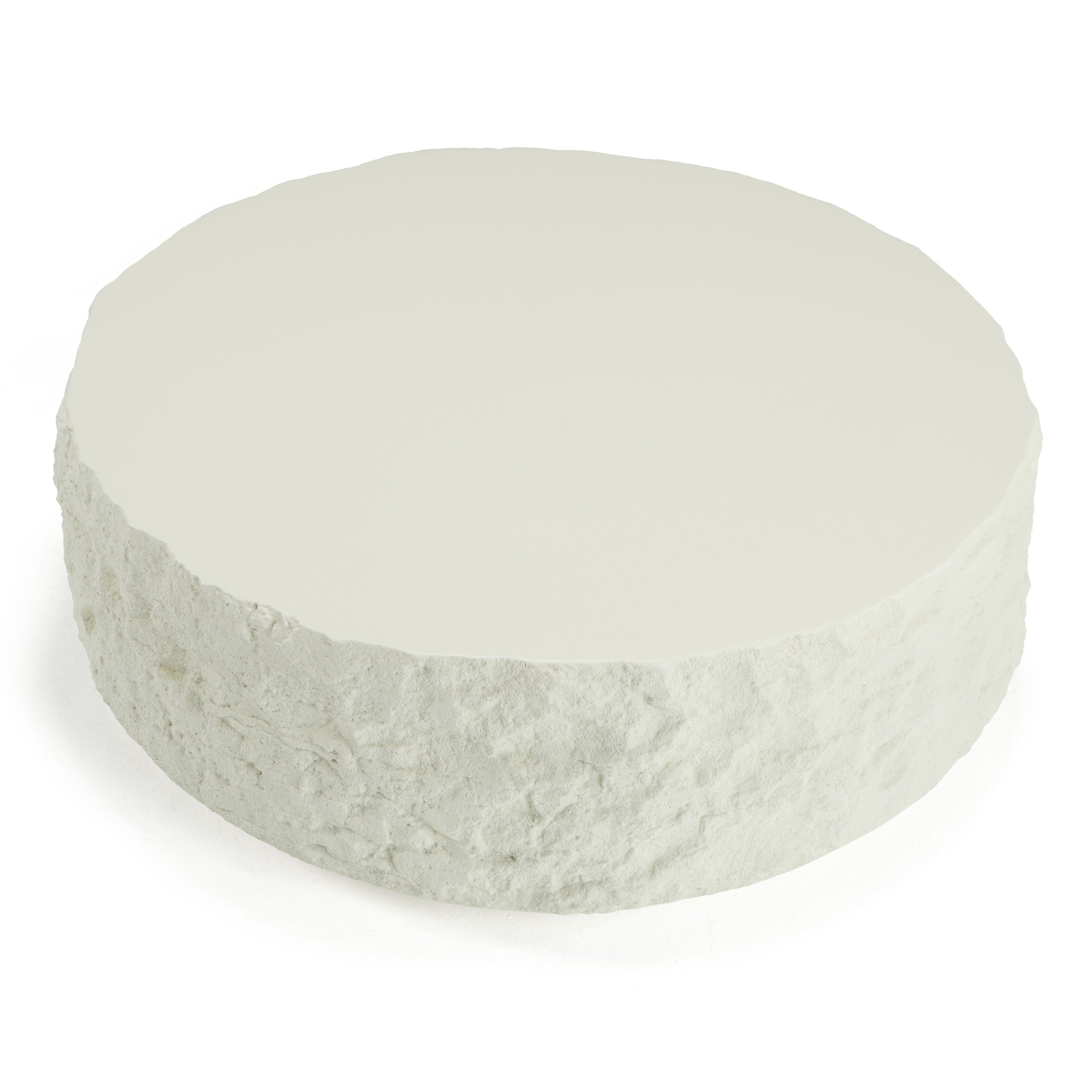Quarry - Modern Off-White Round Coffee Table