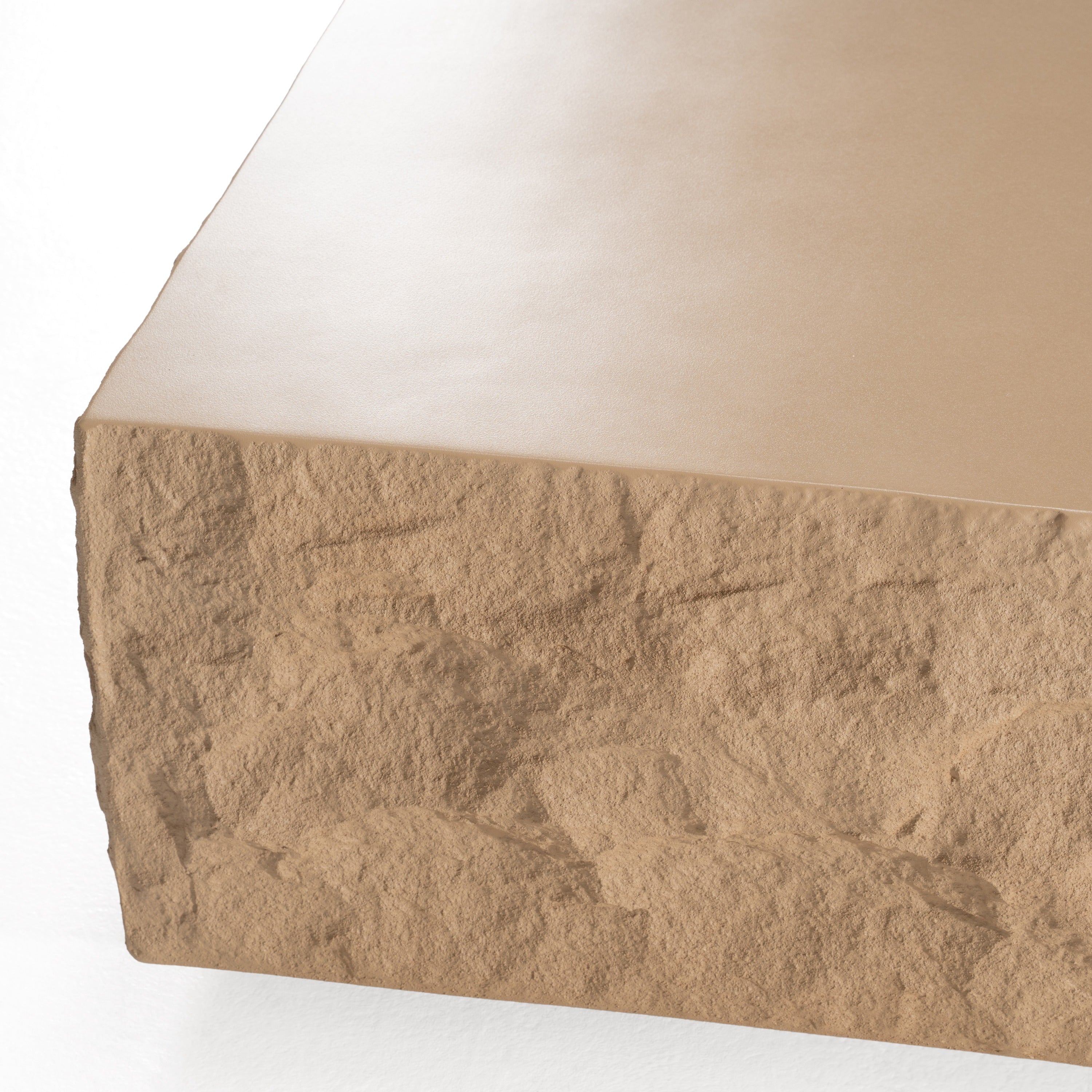 Quarry - Modern Beige Square Coffee Table