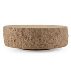 Quarry - Modern Beige Round Coffee Table