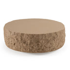 Quarry - Modern Beige Round Coffee Table
