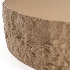 Quarry - Modern Beige Round Coffee Table