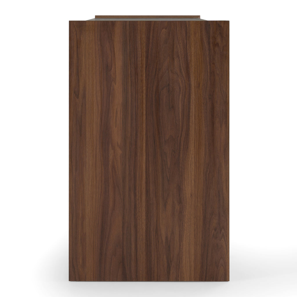 Rado Modern Walnut & Stucco Dresser