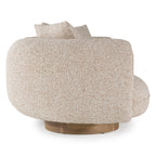Raywood - Modern Multicolored Boucle Fabric + Ash Sofa