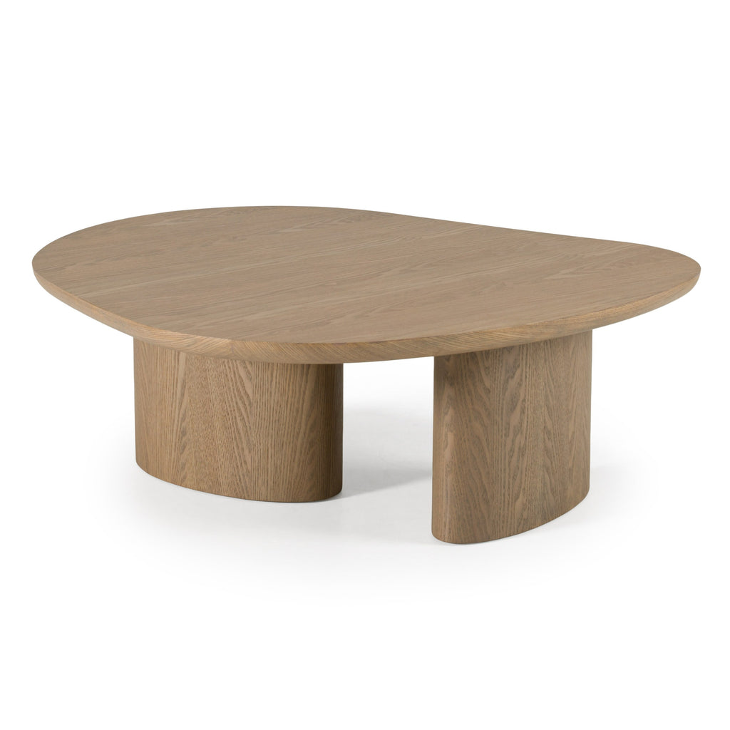 Raywood - Modern 3-Piece Buckwheat + Onyx Nesting Coffee Table Set