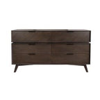 Roger - Mid - century Acacia Dresser