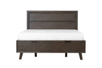 Roger - Queen Mid - century Acacia Bed - Queen Mid - century Acacia Bed