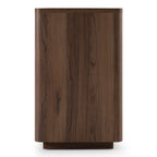 Roma - Modern Walnut + Gold Dresser