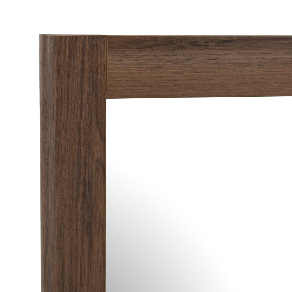 Roma - Modern Walnut Mirror