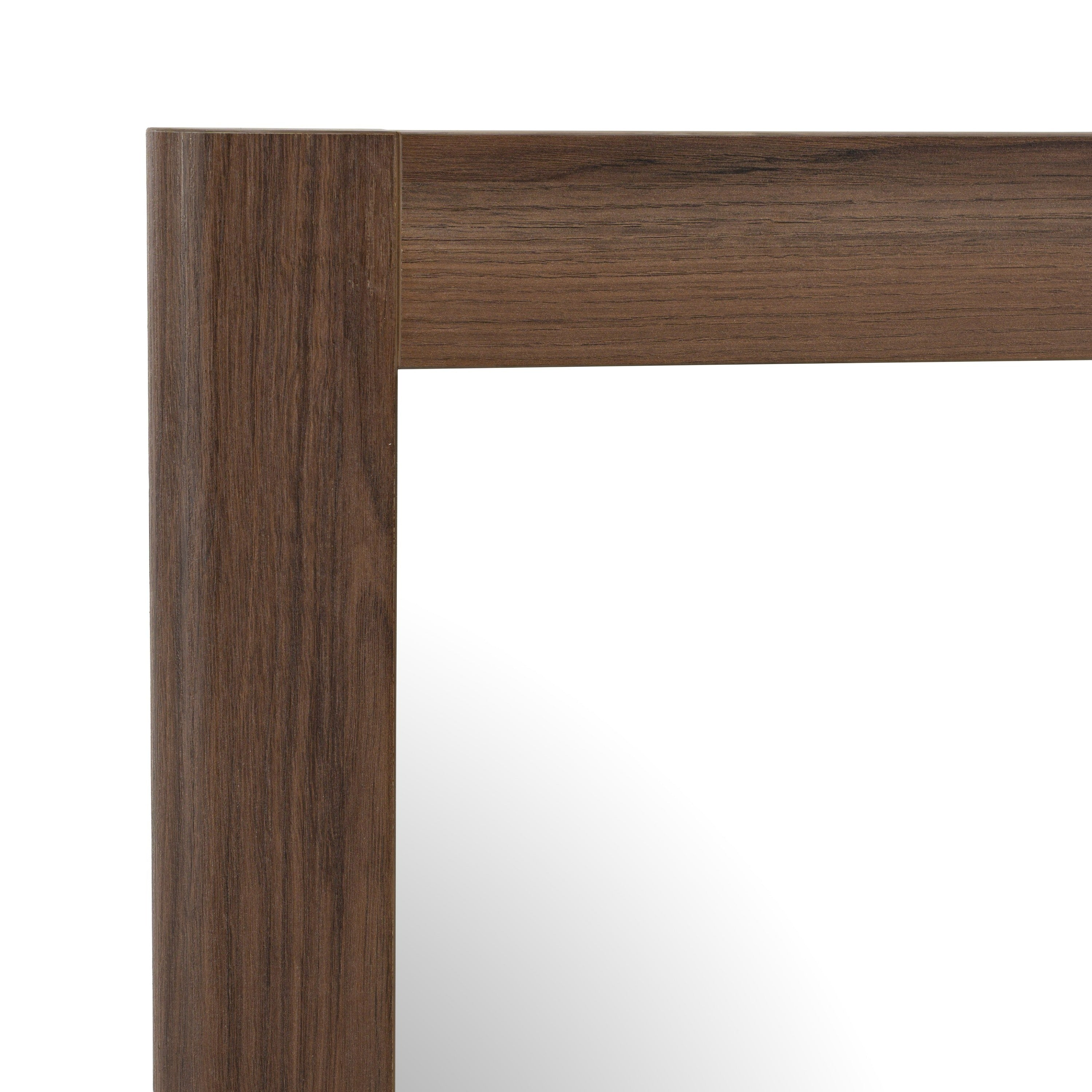 Roma - Modern Walnut Mirror
