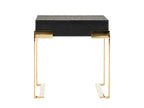 Rothsay - Modern Wenge + Gold Nightstand