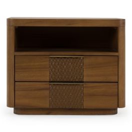 Salazar - Modern Acacia Nightstand