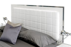 California King San Marino Modern White Bed