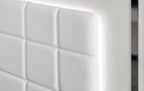 California King San Marino Modern White Bed