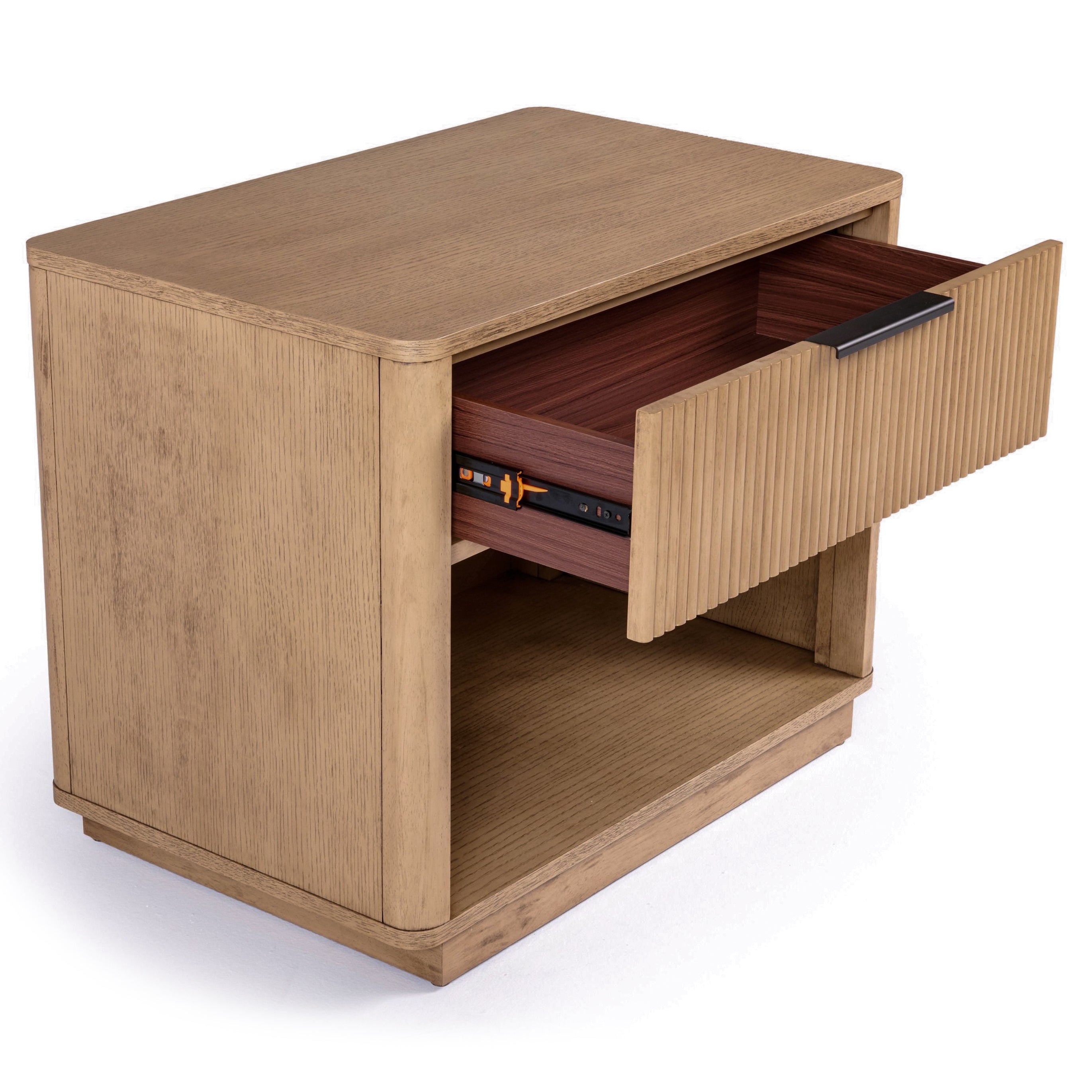 Santa Monica - Modern Natural Oak Nightstand