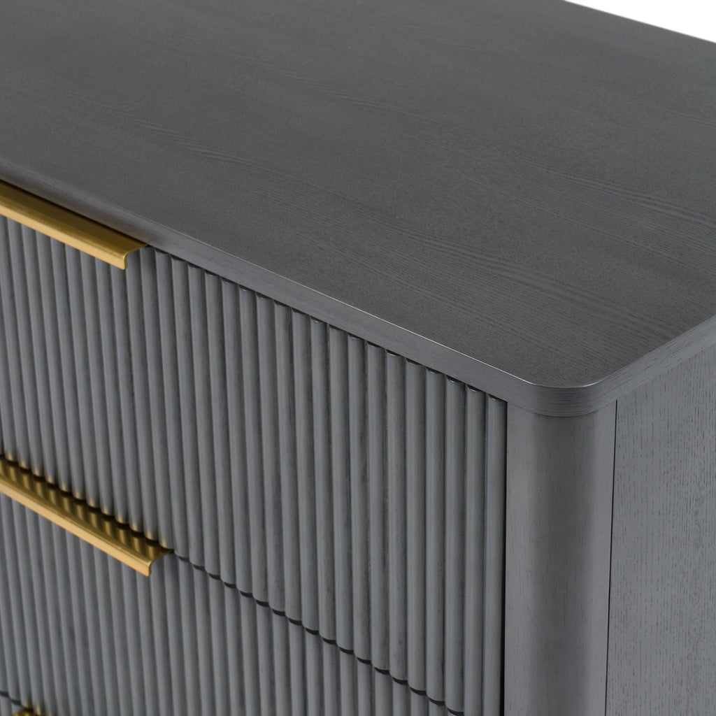 Santa Monica - Modern Grey Wash Dresser