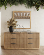 Santa Monica - Modern Natural Oak Bedroom Set - Modern Natural Oak Bedroom Set