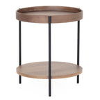 Savoy - Modern Walnut End Table