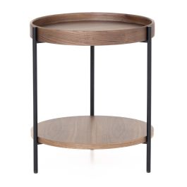 Savoy - Modern Walnut End Table