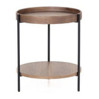 Savoy - Modern Walnut End Table