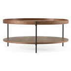 Savoy - Modern Walnut Large Coffee Table
