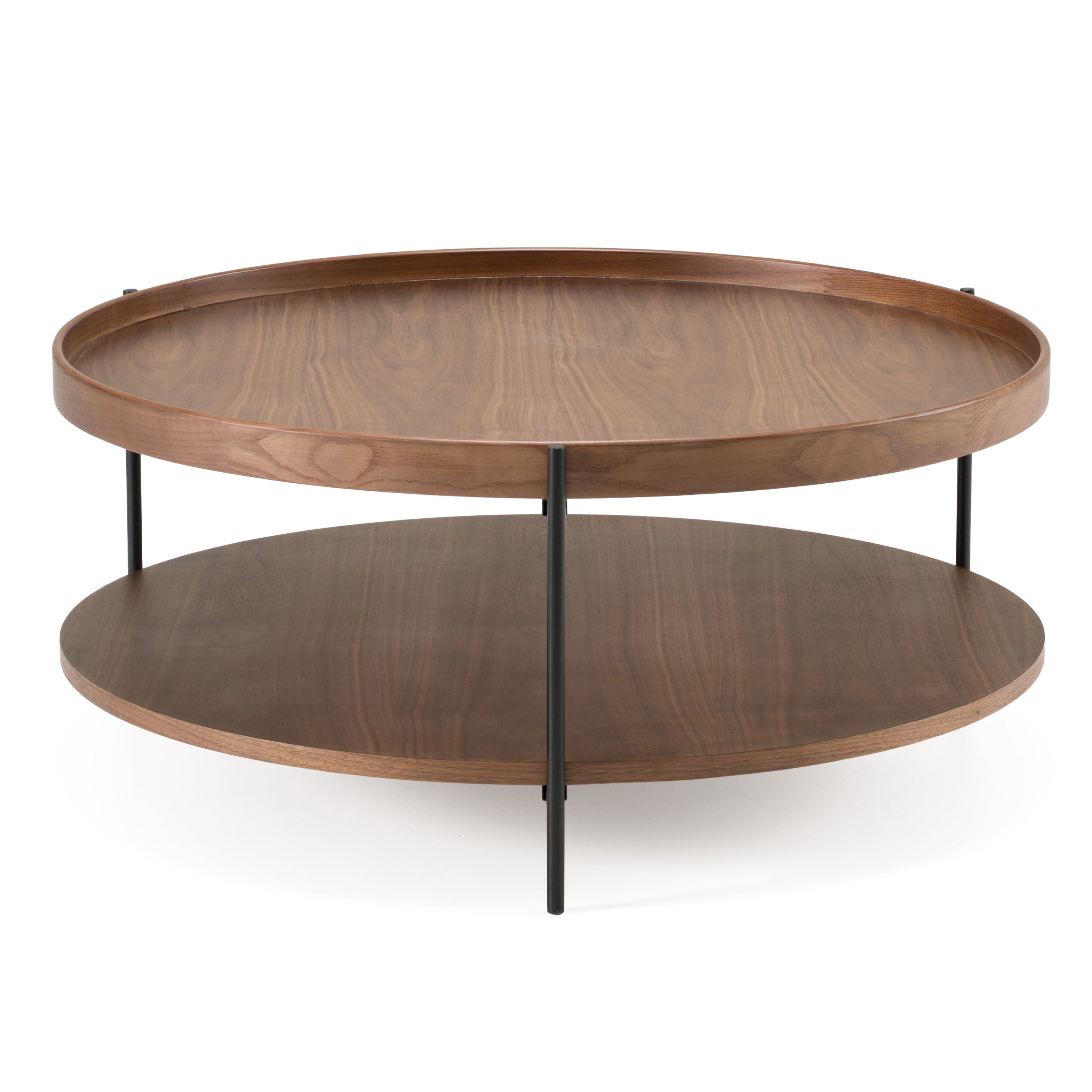 Savoy - Modern Walnut Large Coffee Table