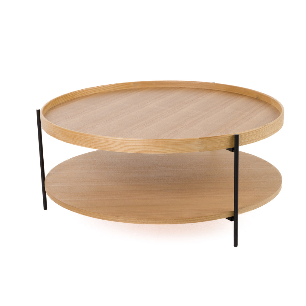 Savoy - Modern Natural Ash Large Coffee Table