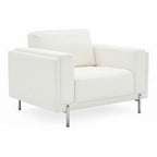 Schmidt - Modern Off White Fabric Chair