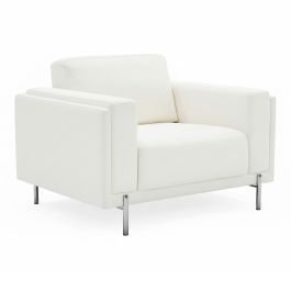Schmidt - Modern Off White Fabric Chair