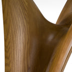 Seguin - Round Glass + Walnut Dining Table