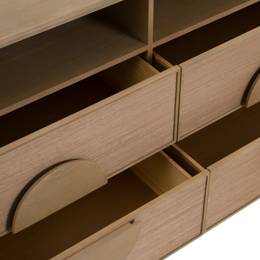 Sergio - Modern Natural Oak Dresser