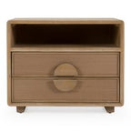 Sergio - Modern Natural Oak Nightstand