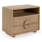 Sergio - Modern Natural Oak Nightstand
