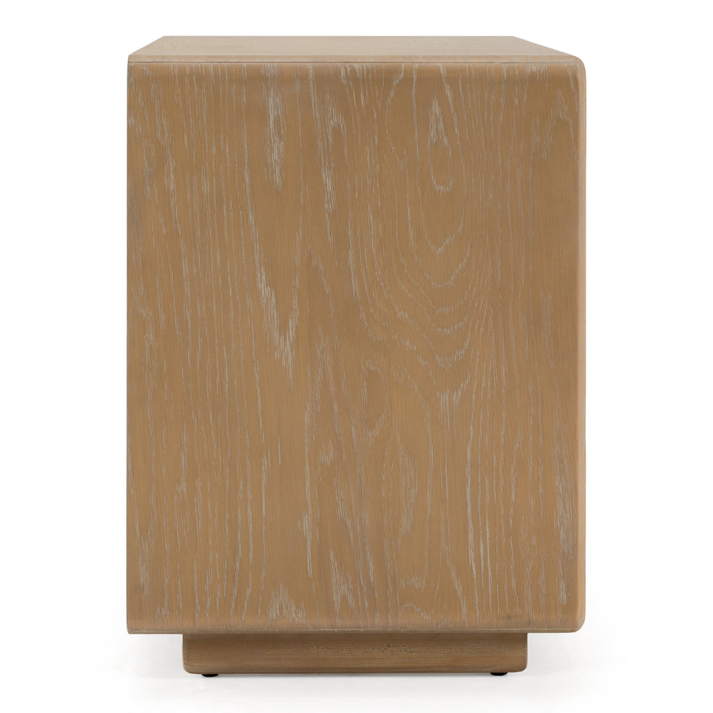 Sergio - Modern Natural Oak Nightstand
